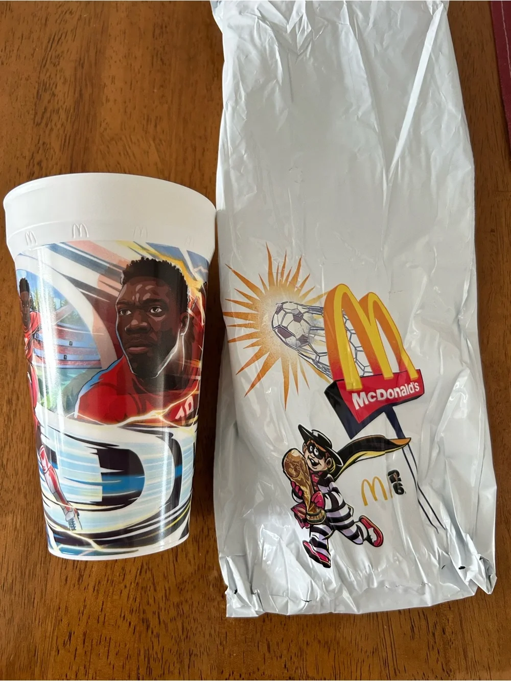 McDonald’s Soccer World Cup 2026 Cup and Bag - Alphonso Davies Canada